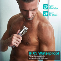 Jack 5 waterproof beard trimmer product angle for men — view 3