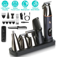 The Jack 5 all-in-one grooming kit on charging dock for men — view 1